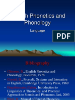 English Phonetics and Phonology Bibliography