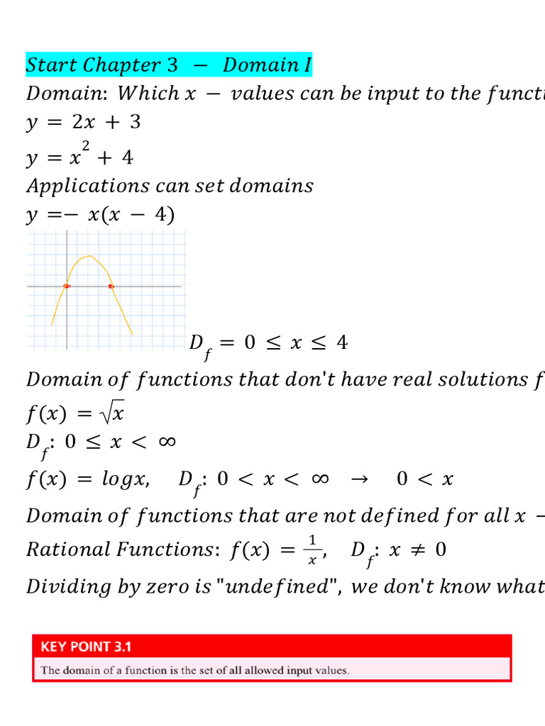 IB 2 Notes Chapter 3, 4, 14 | PDF | Mathematical Analysis | Mathematics