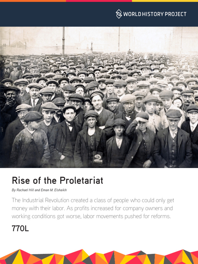 WHP 6-4-3 Read - Rise of The Proletariat - 770L | PDF | Cost Of Living ...
