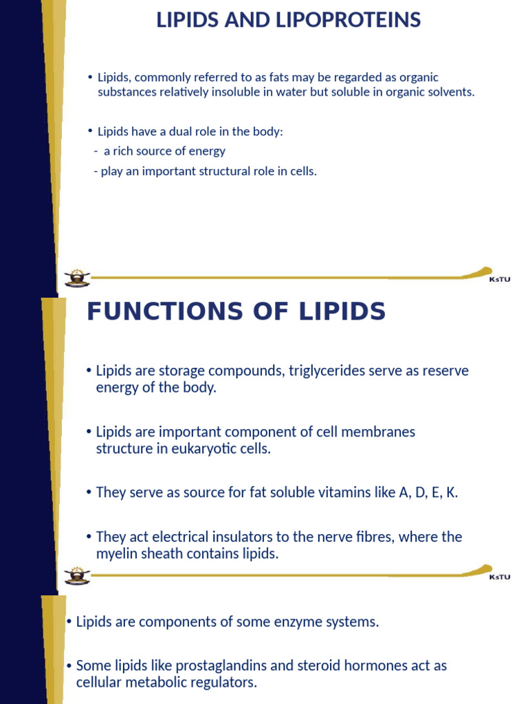 Understanding Lipids and Lipoproteins | PDF | Lipoprotein | Cholesterol