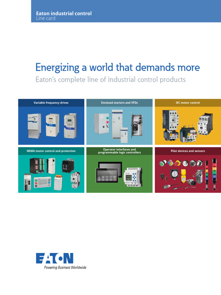 Eaton Industrial Control Solutions | PDF | Programmable Logic ...