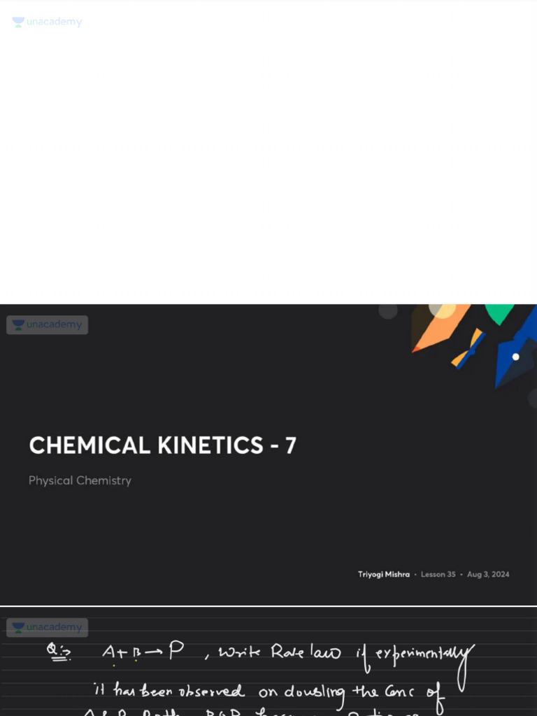 Chemical Kinetics 7 With Anno | PDF