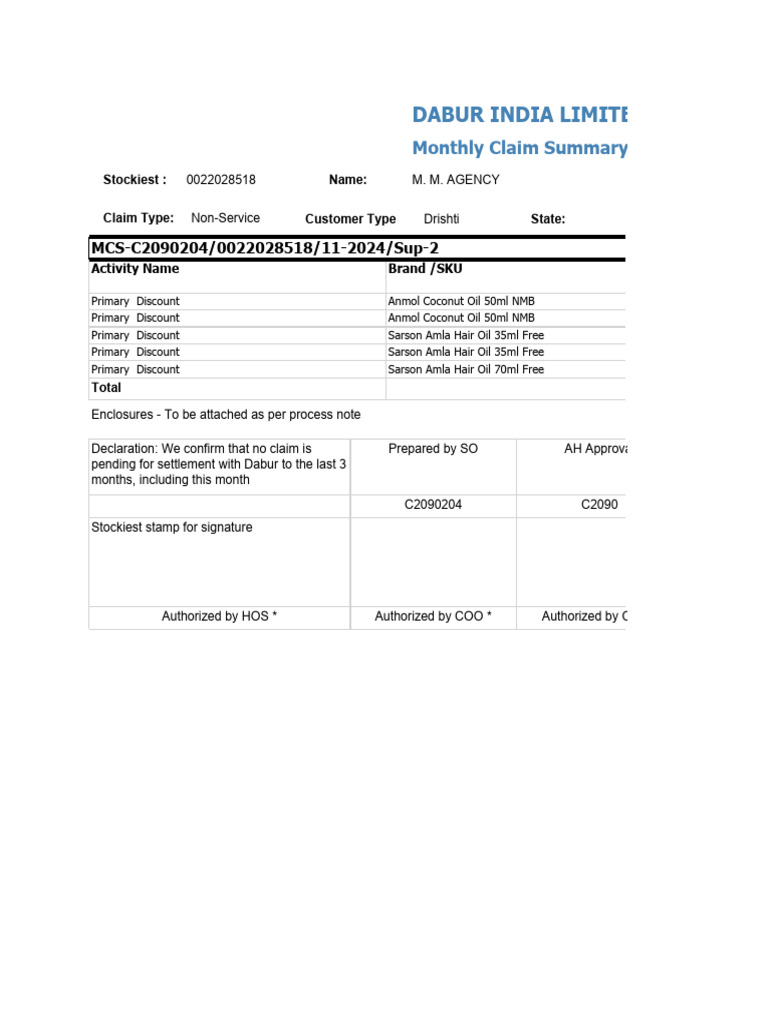Mcs Report | PDF