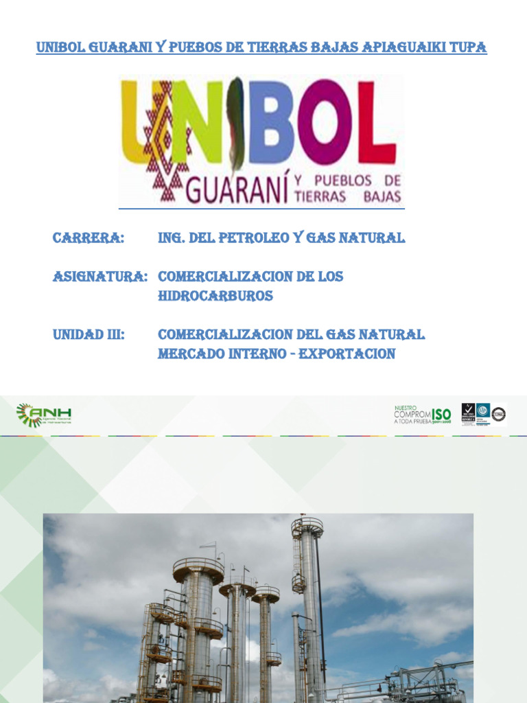 Unidad-III-comercializacion Del Gas Natural | PDF | Gas de petróleo ...