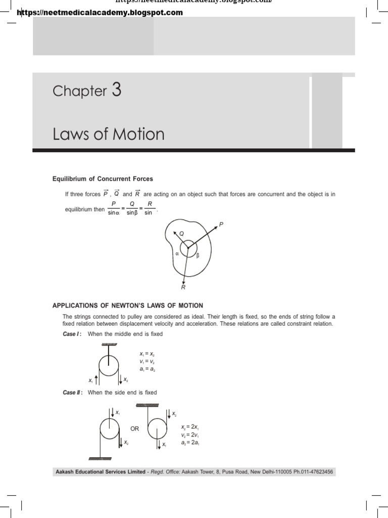 Equilibrium of Concurrent Forces Explained | PDF | Force | Newton's ...