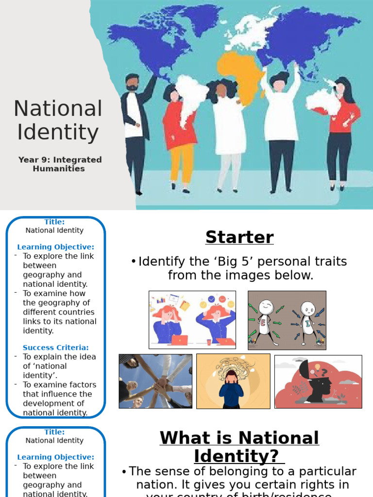 Exploring Geography's Role in National Identity | PDF | Identity ...
