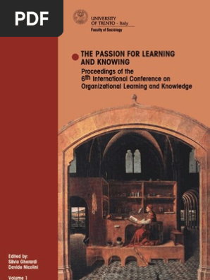 The Passion For Learnong And Knowing Volume I 02 Narrative Learning