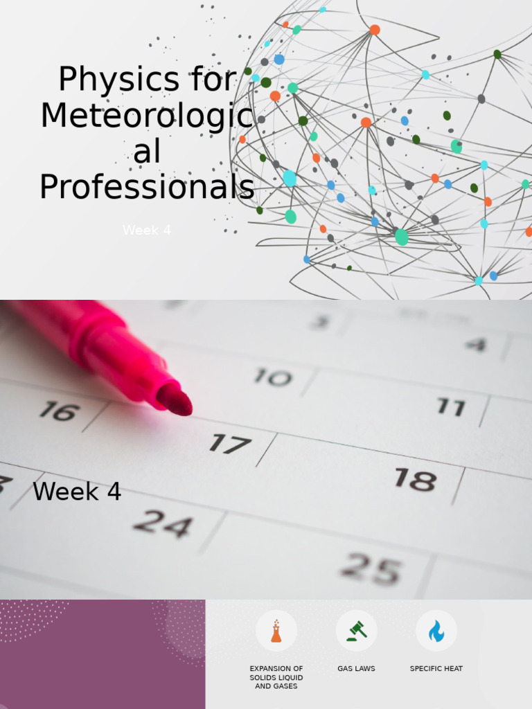 Physics For Meteorological | PDF | Thermal Expansion | Humidity
