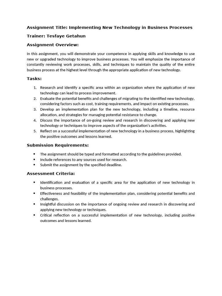 Migrate To New Technology | PDF