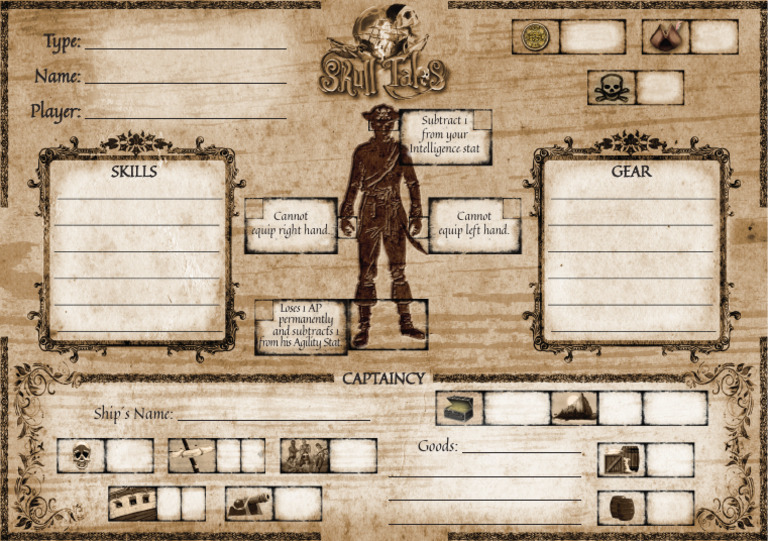 Characters Record Sheet | PDF