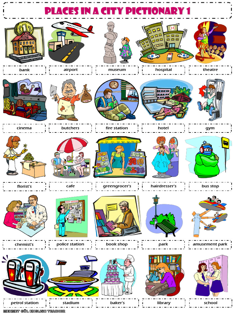 Places in A City | PDF
