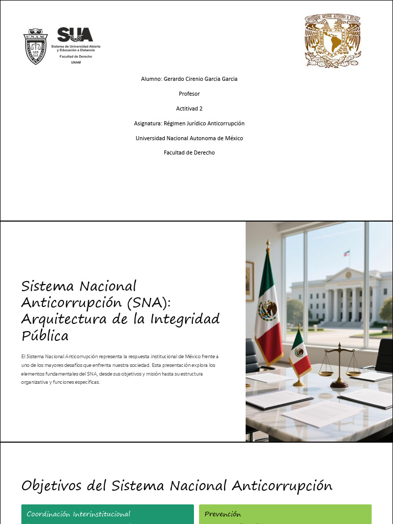 Sistema Nacional Anticorrupción en México | PDF | Corrupción política ...