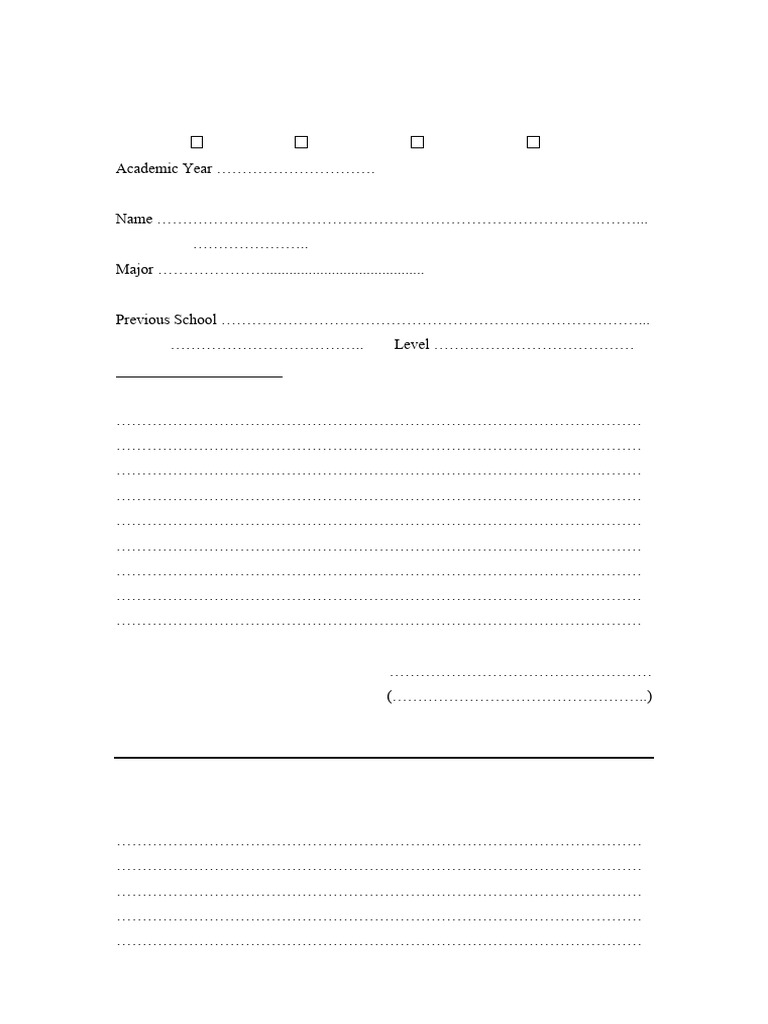 MUIC GED Entrance Examination Form | PDF