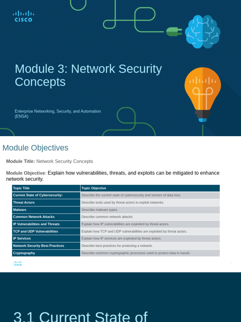 Network Security Concepts Overview | PDF | Transmission Control ...