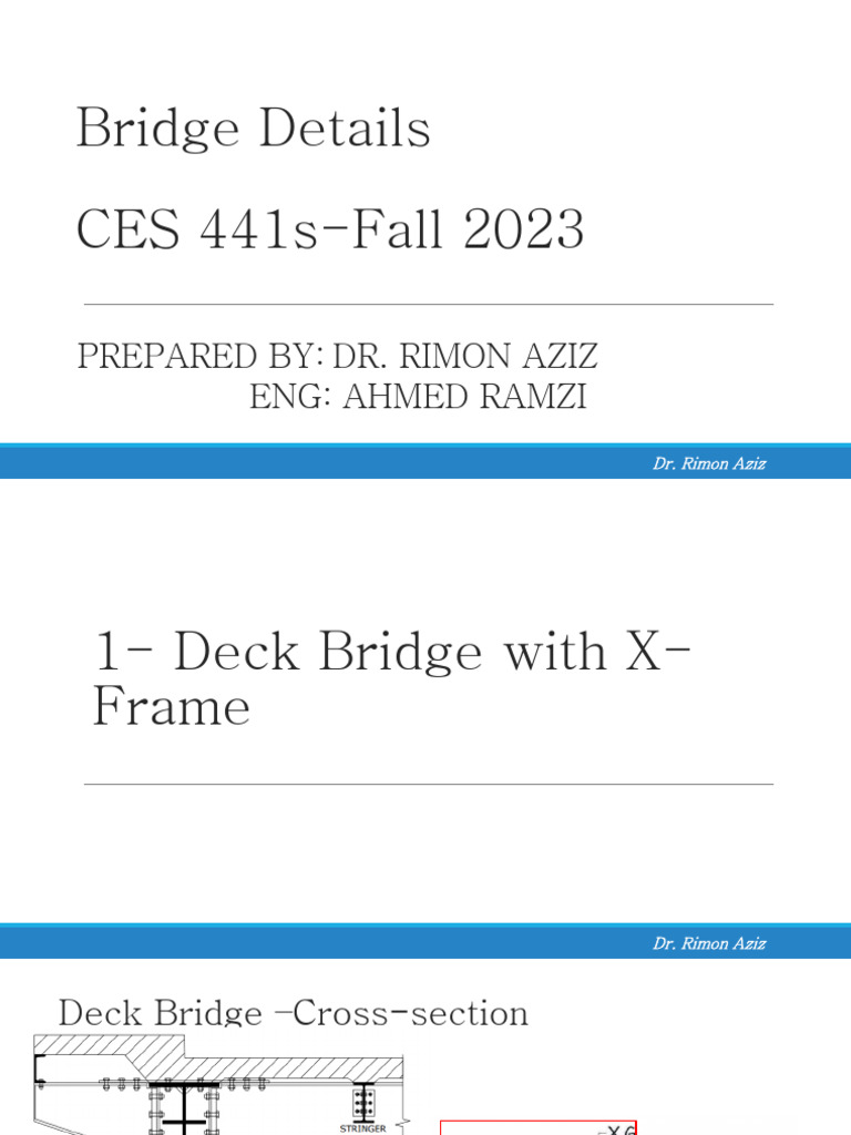 Bridge Details | PDF