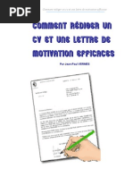 Download Comment Rediger CV Et Lettres de Motivation by Mister R SN9240723 doc pdf