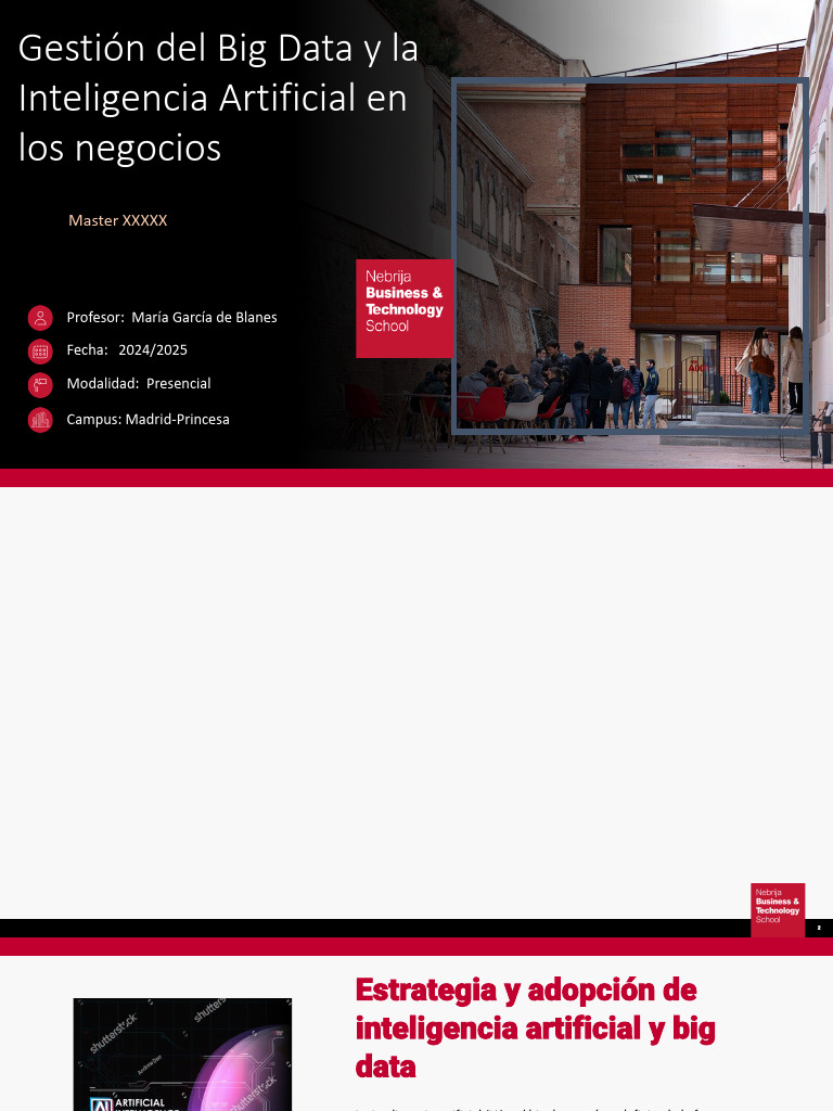 Estrategias para IA y Big Data en Negocios | PDF | Inteligencia ...