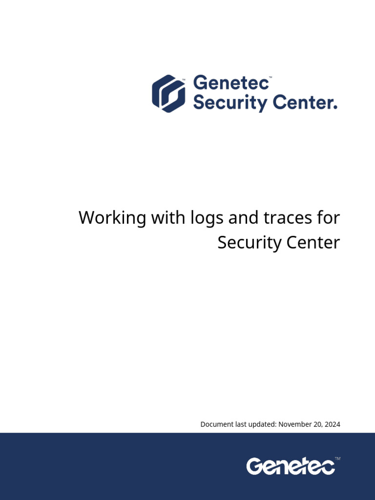 En - Working With Logs and Traces For Security Center | PDF | Computer ...