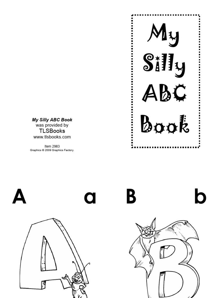 My Silly ABC Book Assembly Guide | PDF