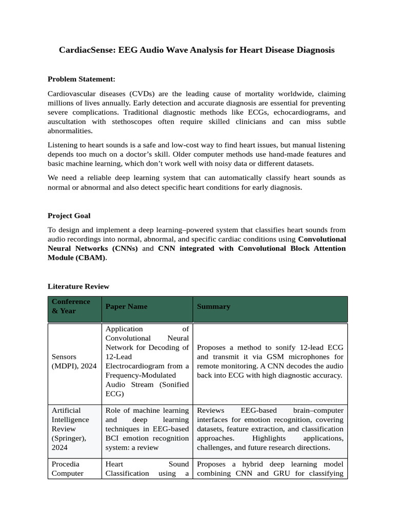 Major Project - Heart Disease Diagnosis | PDF | Deep Learning | Medical ...