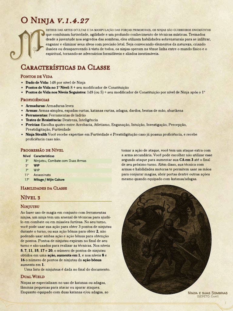 Ninja | PDF