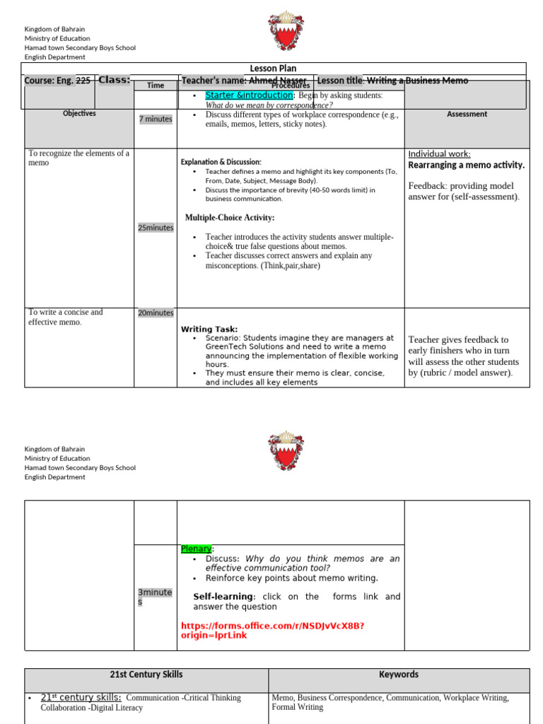 Writing Effective Business Memos | PDF | Memorandum | Communication