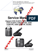 Gigaset Service Manual 347 SM A160 Sua