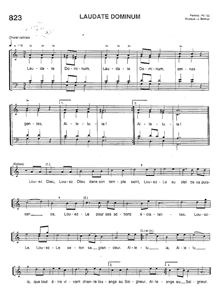 Laudate Dominum | PDF
