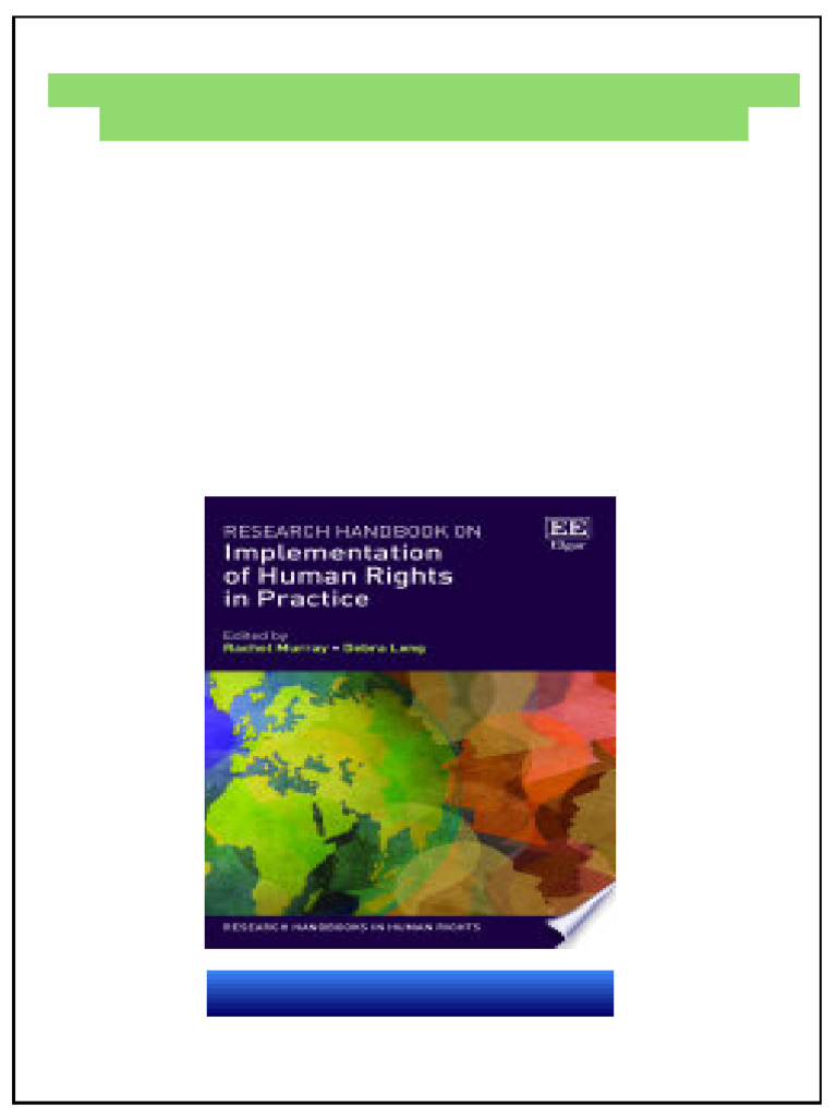 Research Handbook On Implementation of Human Rights in Practice 1st ...