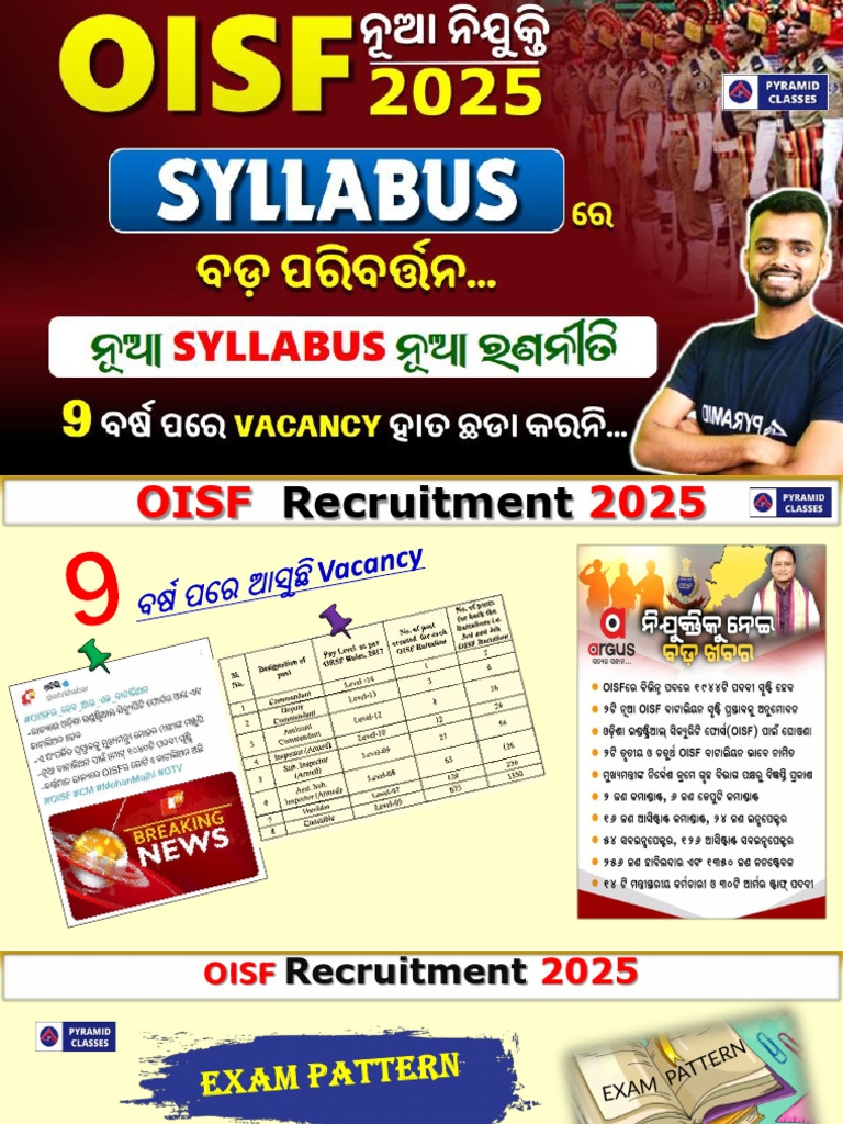 Oisf Constable Newsyllabus | PDF