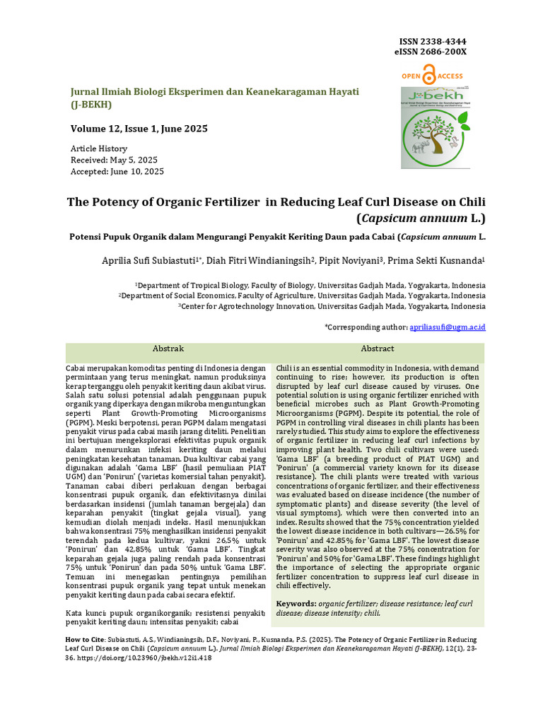 418 Subiastuti+et+al+ (23+-+36) | PDF | Microorganism | Infection