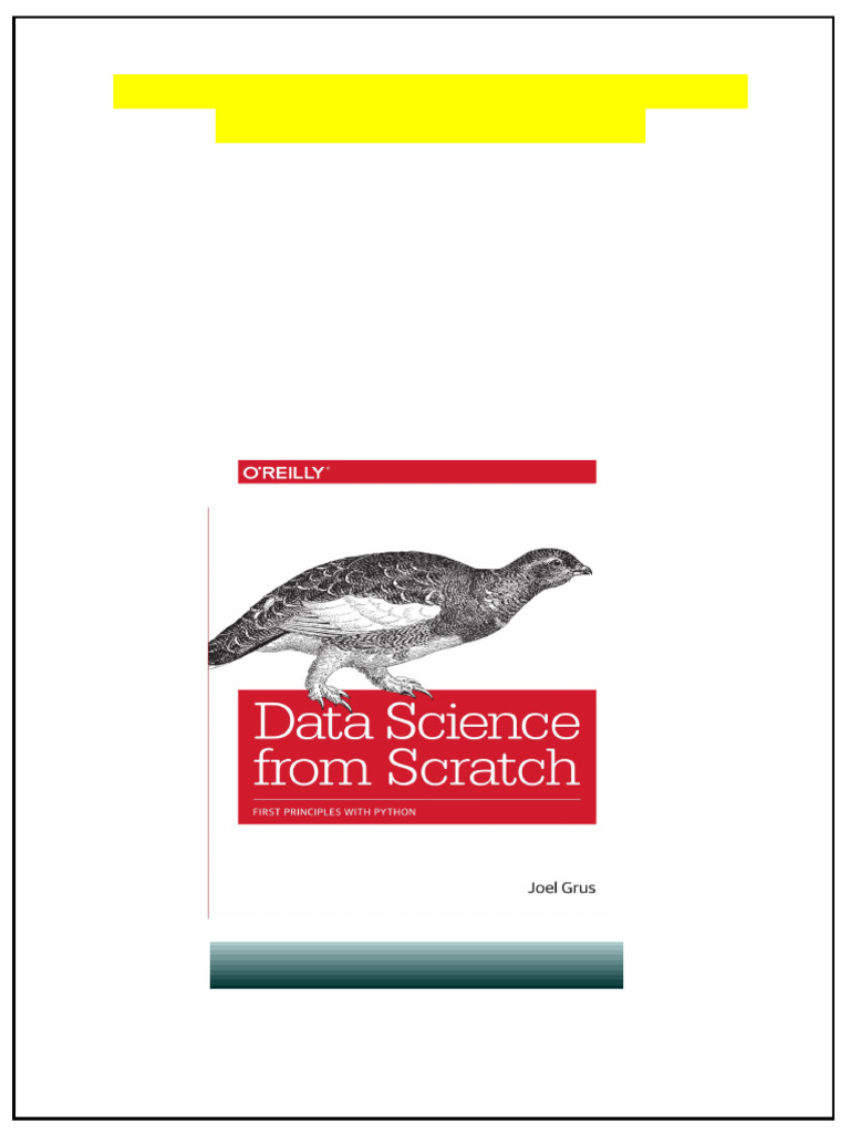 Data Science from Scratch First Principles with Python Joel Grus ...