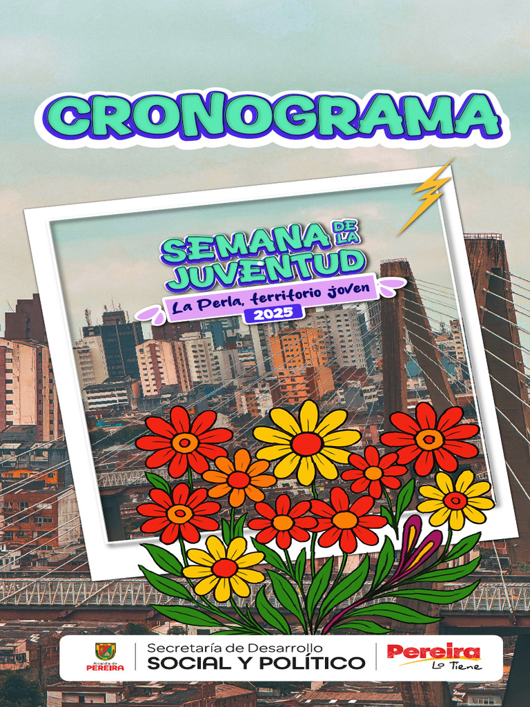 Cronograma Semana de La Juventud 2025 | PDF
