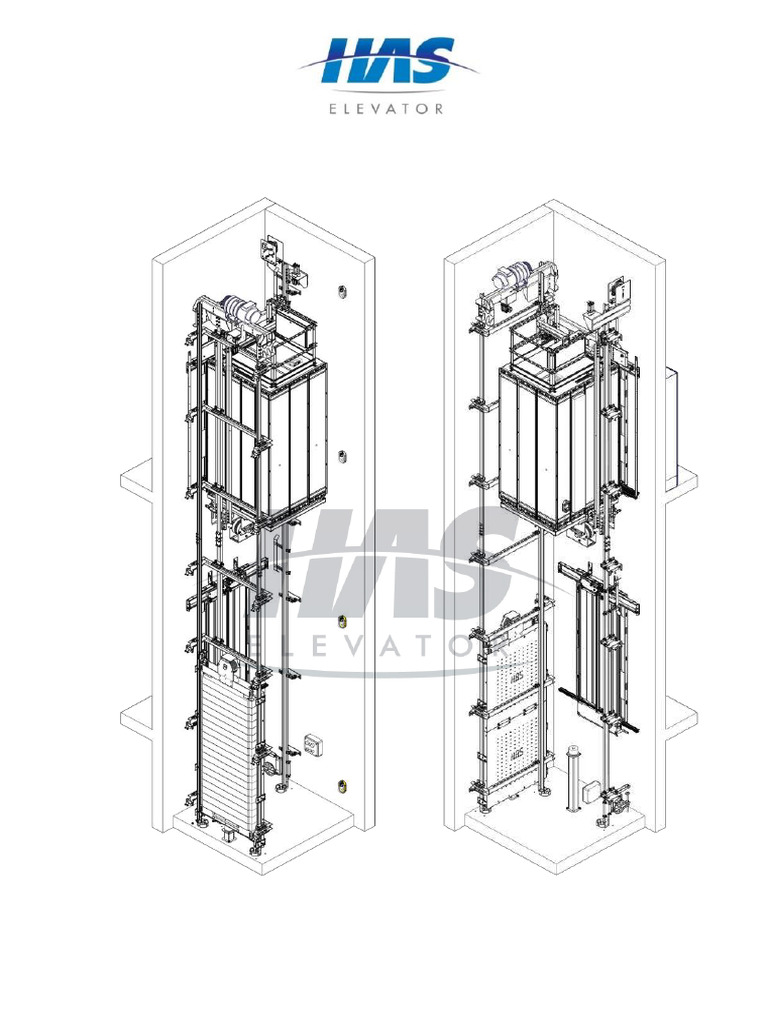 MRL Elevator System Installation Guide | PDF | Elevator | Door