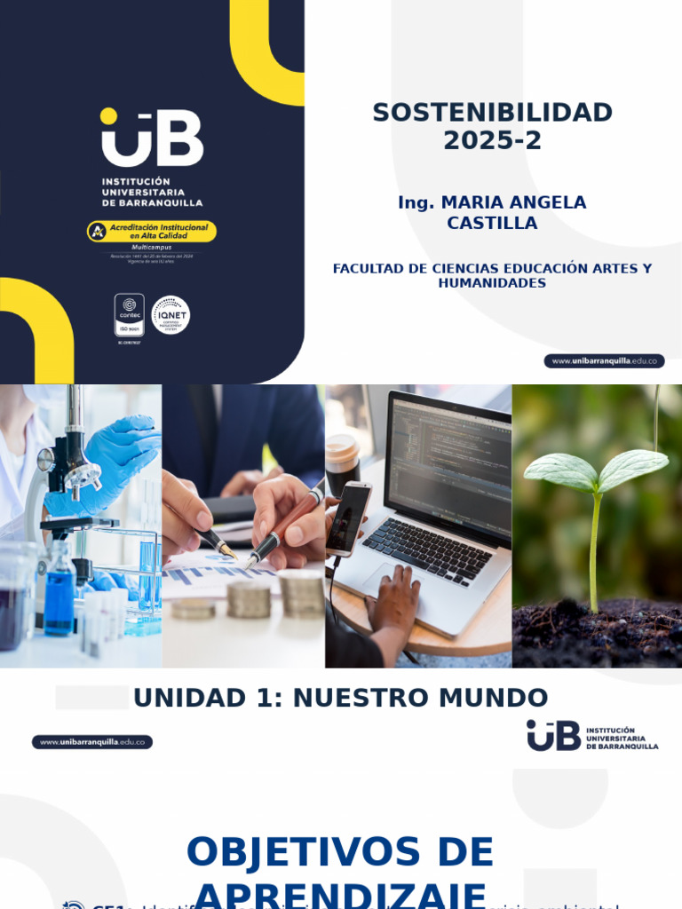 Und 1 Sostenibilidad | PDF | Sustentabilidad | Desarrollo sostenible
