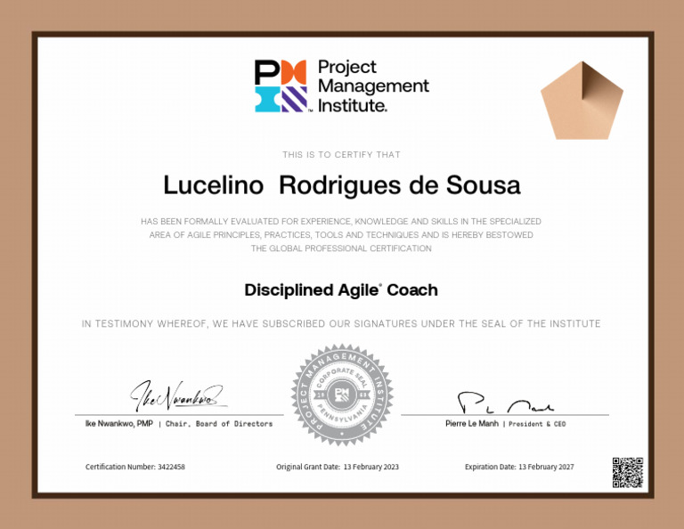 Disciplined Agile Coach Certification | PDF
