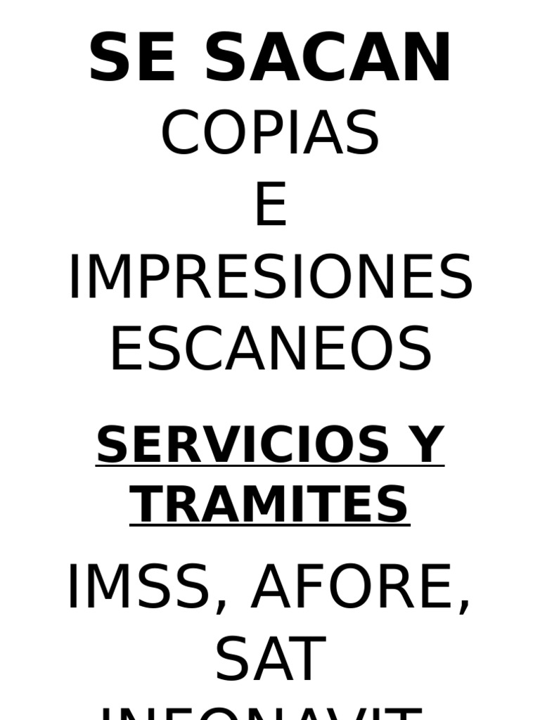 Presentación Letreros | PDF