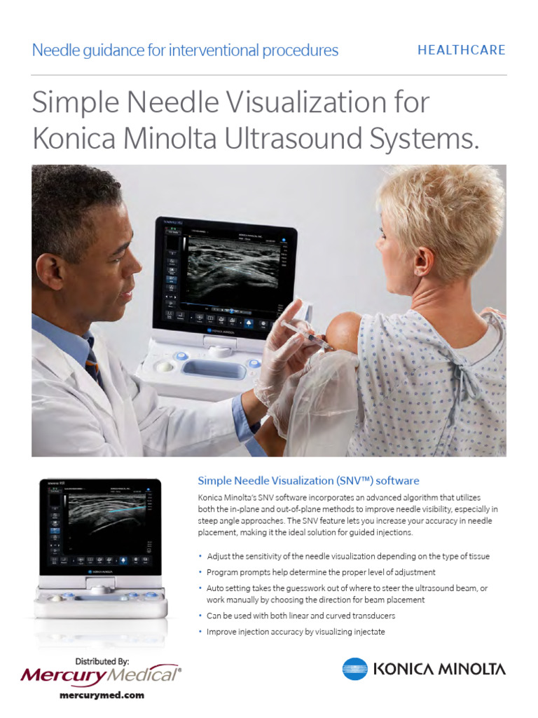 Simple Needle Visualization for Ultrasound | PDF | Medical Ultrasound ...