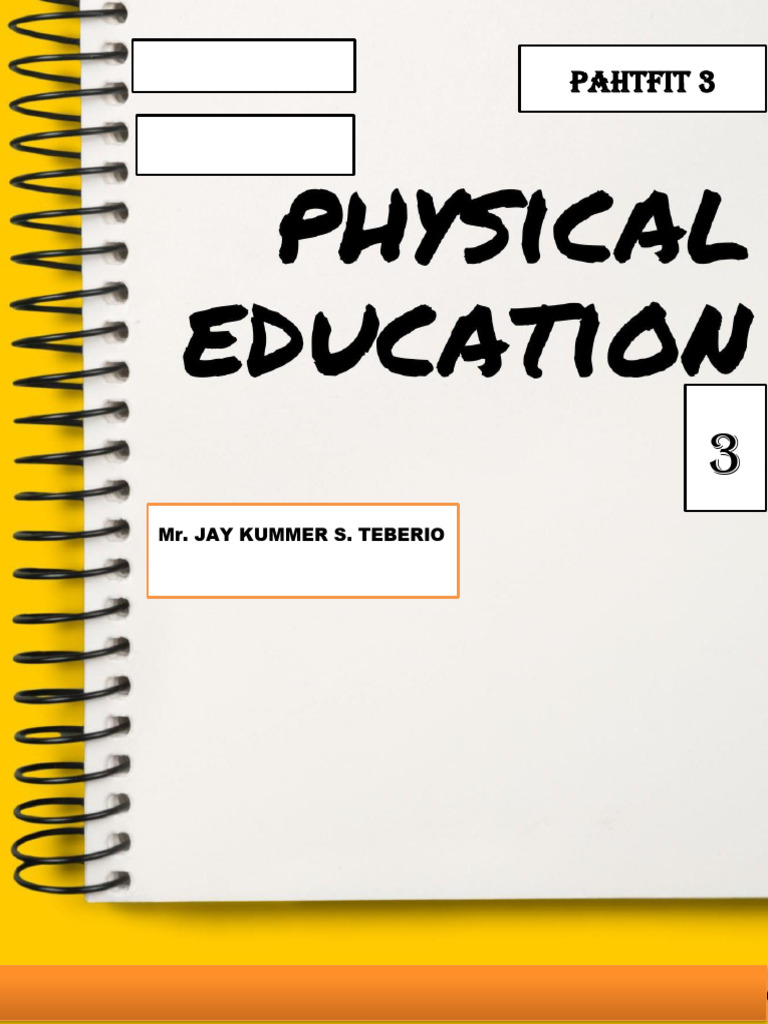 PE3-Module (1) For Physical Education | PDF | Dietary Fiber | Diet ...