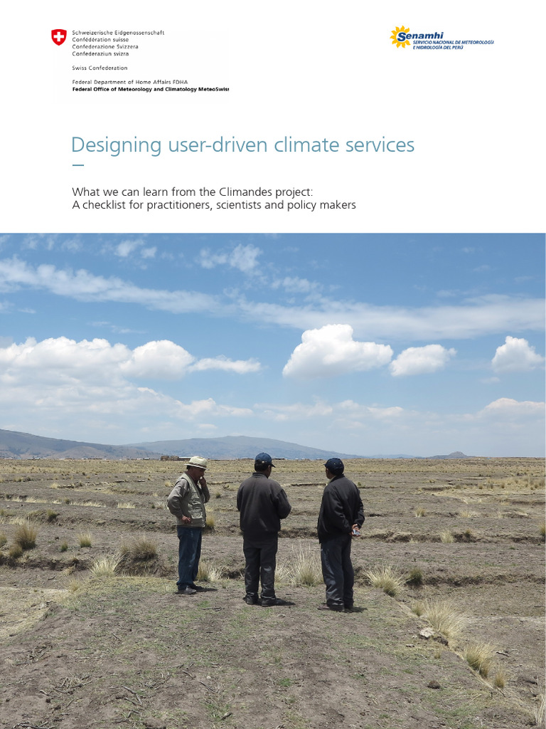 User-Driven Climate Services Insights | PDF | Climate Resilience ...