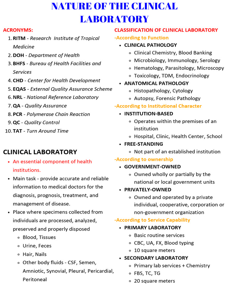 Pls - Nature of The Clinical Laboratory - 20231116 - 171524 - 0000 ...