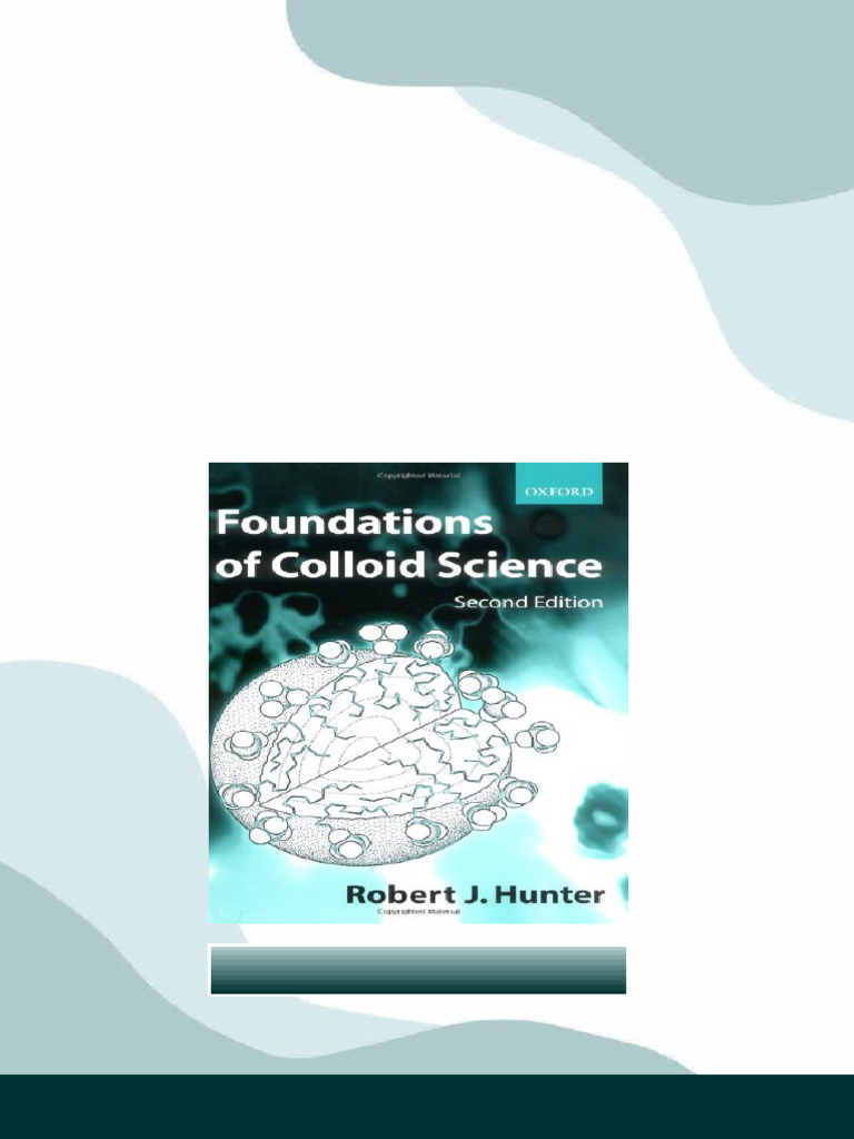 (Ebook) Foundations of Colloid Science by Robert J. Hunter ISBN ...