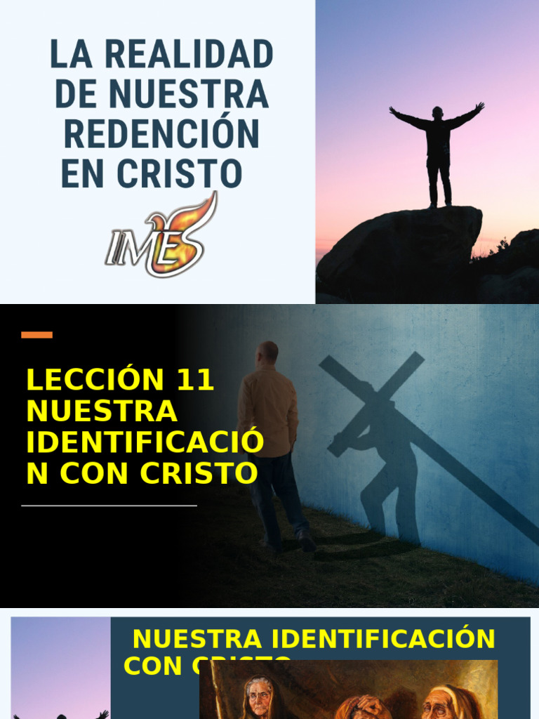 Leccion#11 | PDF | Cristo (título) | Creencia y doctrina cristiana
