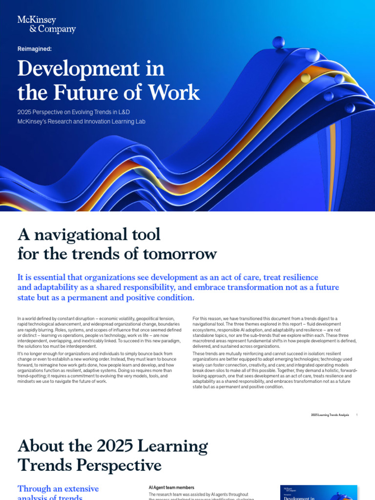 Future of Work: L&D Trends 2025 | PDF | Artificial Intelligence ...