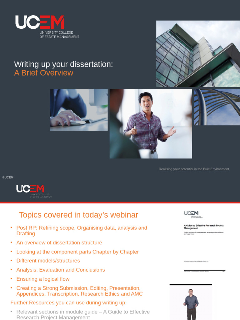 Dissertation Writing in Built Environment | PDF | Methodology | Evaluation