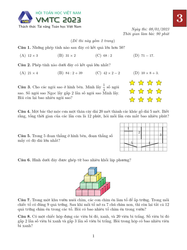 VMTC K3 Round1 Color | PDF