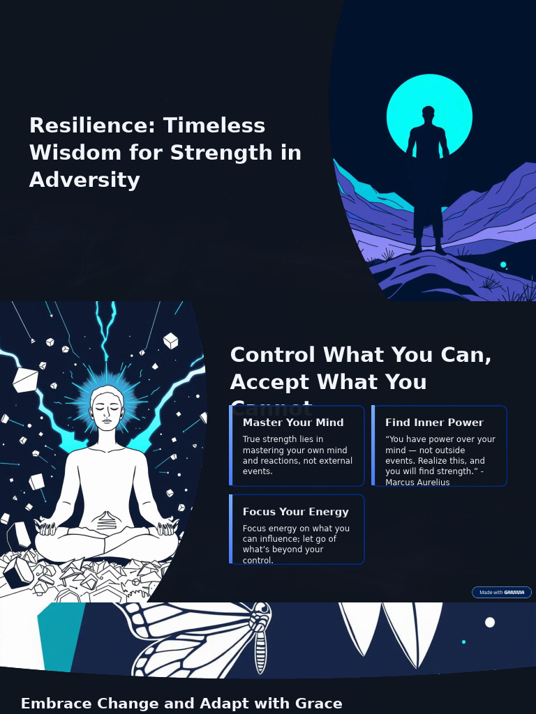 Eeeeees Wisdom For Strength in Adversity | PDF