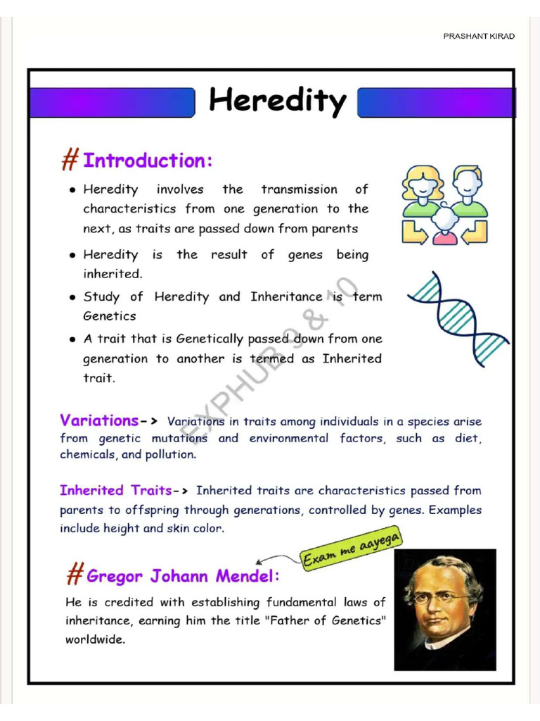 Heridity | PDF