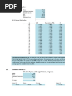 Q1 Probability Distribution: Q1-1 Descriptive