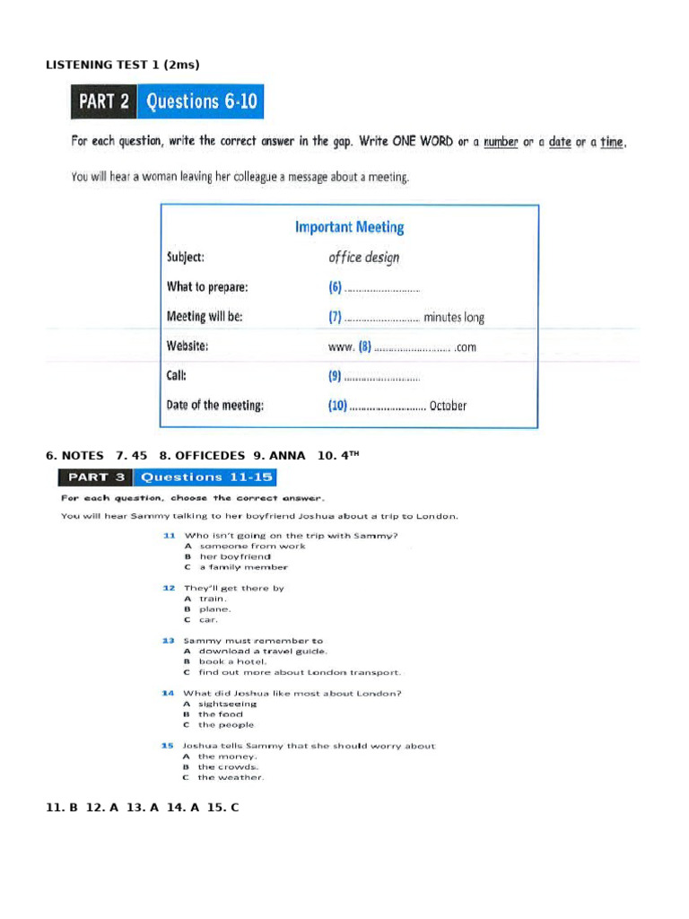E11.mock First Erm Test A | PDF